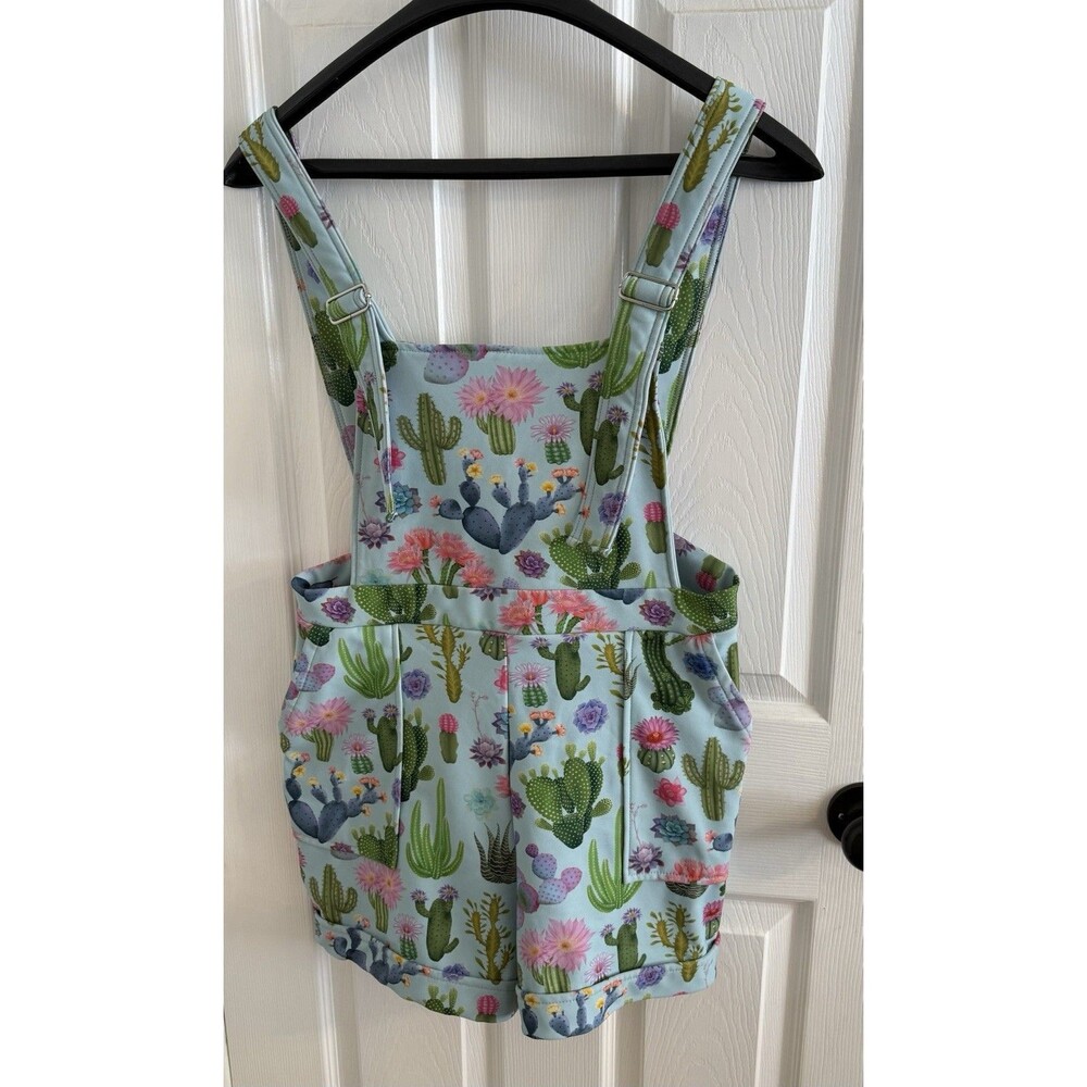 Blackmilk Desert Short Overalls Floral Flowers Size Large Australia